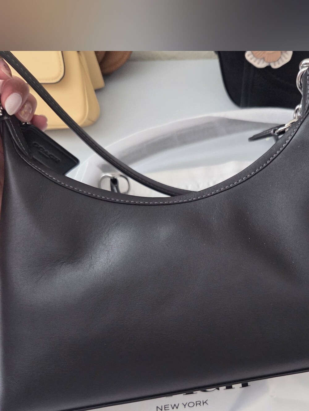 Coach Juliet 25 Shoulder Bag Crossbody Black/Silver - Picture 7 of 14